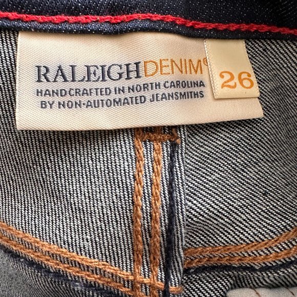 Raleigh Raw Denim Jeans - Women's Size 26 - Picture 4 of 5